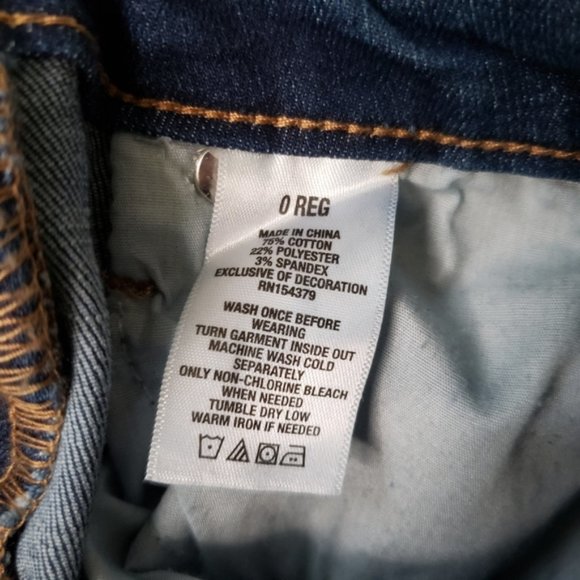 AEROPOSTALE AERO Distressed Denim Jean High Rise Jeggin - Picture 4 of 6